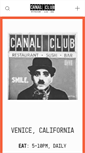 Mobile Screenshot of canalclubvenice.com